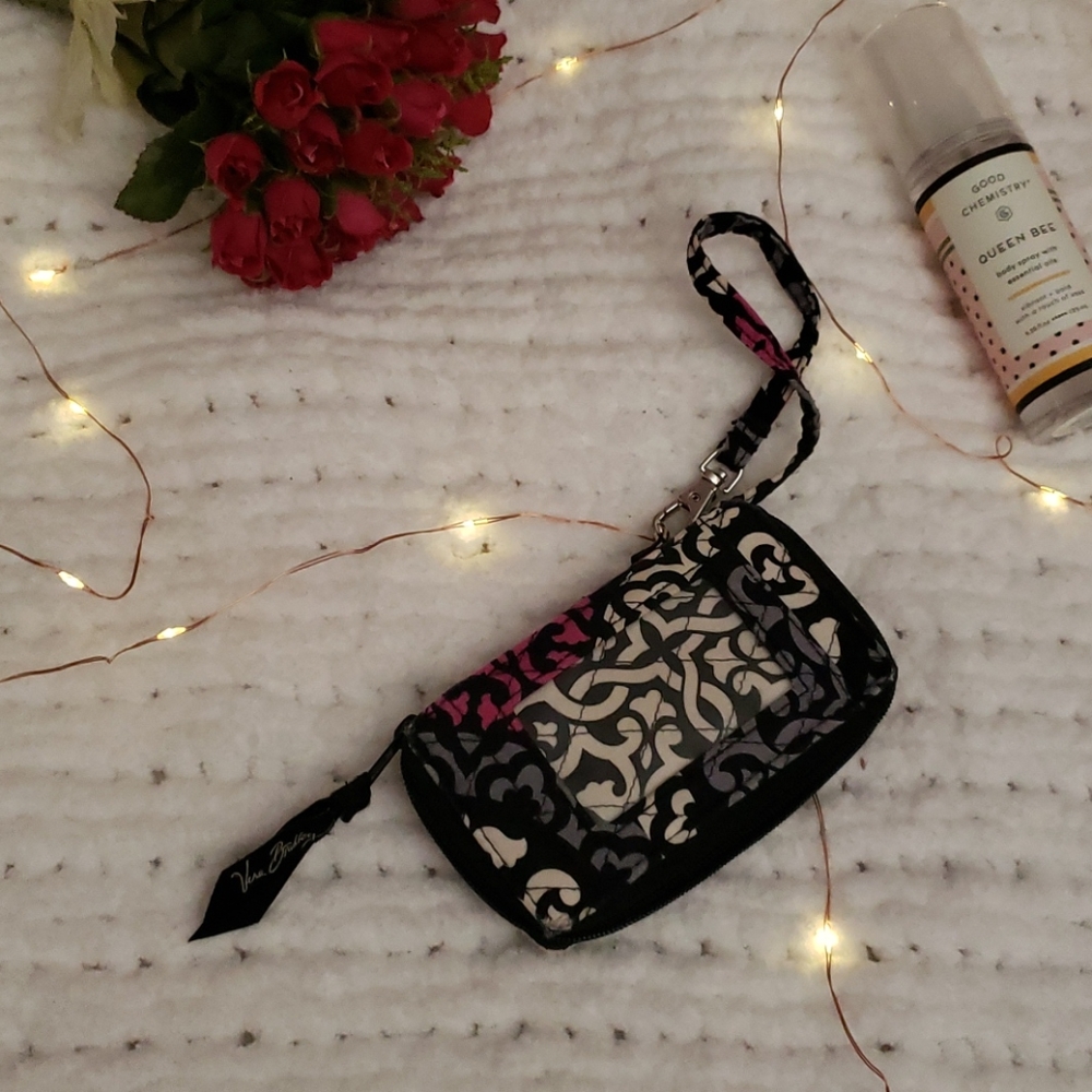 Vera Bradley wristlet in Canterbury Magenta